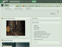 Tablet Screenshot of nippur.deviantart.com