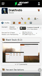 Mobile Screenshot of drakfire86.deviantart.com