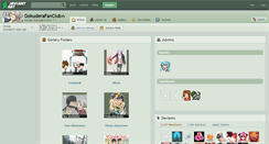 Desktop Screenshot of gokuderafanclub.deviantart.com