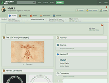 Tablet Screenshot of nielk1.deviantart.com