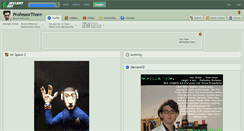 Desktop Screenshot of professorthorn.deviantart.com