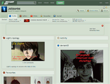 Tablet Screenshot of jais6artist.deviantart.com