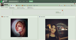 Desktop Screenshot of palomi.deviantart.com