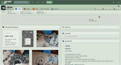 Desktop Screenshot of jathar.deviantart.com