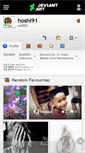 Mobile Screenshot of hoshi91.deviantart.com