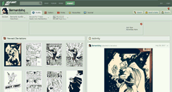 Desktop Screenshot of bernardohq.deviantart.com