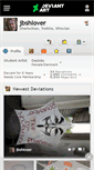 Mobile Screenshot of jbshlover.deviantart.com