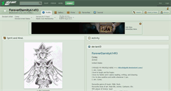 Desktop Screenshot of forevereternity61493.deviantart.com