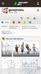Mobile Screenshot of gamephobia.deviantart.com