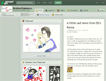 Tablet Screenshot of brotherstalkers.deviantart.com