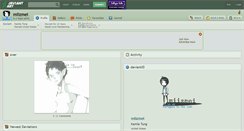 Desktop Screenshot of miizmei.deviantart.com