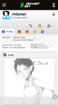 Mobile Screenshot of miizmei.deviantart.com