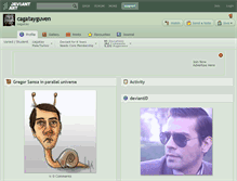 Tablet Screenshot of cagatayguven.deviantart.com