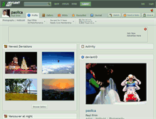 Tablet Screenshot of paolica.deviantart.com