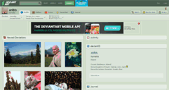 Desktop Screenshot of anibis.deviantart.com