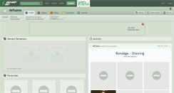 Desktop Screenshot of mrfuzms.deviantart.com