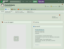 Tablet Screenshot of khaleedbakaziy.deviantart.com