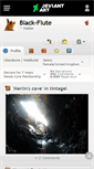 Mobile Screenshot of black-flute.deviantart.com