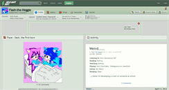 Desktop Screenshot of flash-the-heggie.deviantart.com