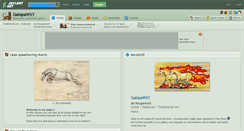Desktop Screenshot of galopawxy.deviantart.com