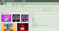 Desktop Screenshot of jayayy.deviantart.com