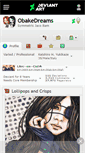 Mobile Screenshot of obakedreams.deviantart.com