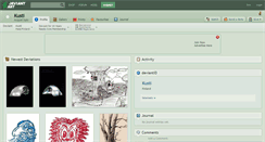 Desktop Screenshot of kusti.deviantart.com