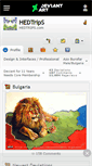 Mobile Screenshot of hedtrips.deviantart.com