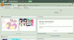 Desktop Screenshot of banithekitty.deviantart.com