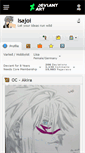 Mobile Screenshot of isajoi.deviantart.com