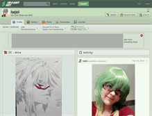 Tablet Screenshot of isajoi.deviantart.com