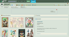 Desktop Screenshot of andonnasty.deviantart.com