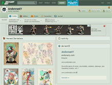 Tablet Screenshot of andonnasty.deviantart.com