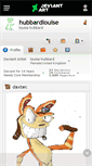 Mobile Screenshot of hubbardlouise.deviantart.com