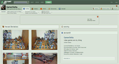 Desktop Screenshot of gamerdelta.deviantart.com