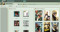 Desktop Screenshot of msmarvelclub.deviantart.com