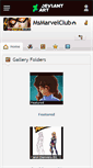 Mobile Screenshot of msmarvelclub.deviantart.com