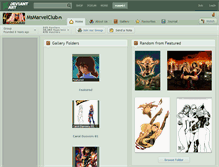 Tablet Screenshot of msmarvelclub.deviantart.com
