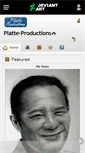 Mobile Screenshot of platte-productions.deviantart.com
