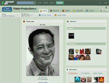 Tablet Screenshot of platte-productions.deviantart.com