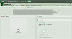 Desktop Screenshot of nuclearninja.deviantart.com