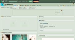 Desktop Screenshot of lost-raindrop.deviantart.com
