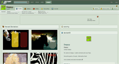Desktop Screenshot of deppyy.deviantart.com