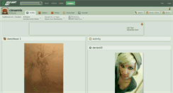 Desktop Screenshot of cleoannie.deviantart.com