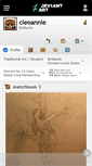 Mobile Screenshot of cleoannie.deviantart.com