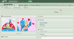 Desktop Screenshot of dan-the-diesel.deviantart.com