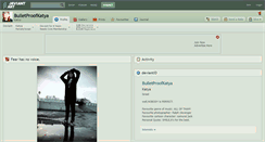 Desktop Screenshot of bulletproofkatya.deviantart.com