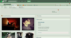 Desktop Screenshot of marisamargie.deviantart.com
