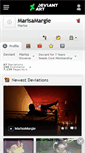 Mobile Screenshot of marisamargie.deviantart.com