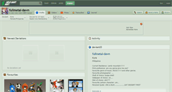 Desktop Screenshot of fullmetal-dawn.deviantart.com